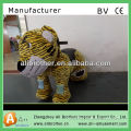 battery powered cartoon elephant Plush Electrical Animal Toy Car